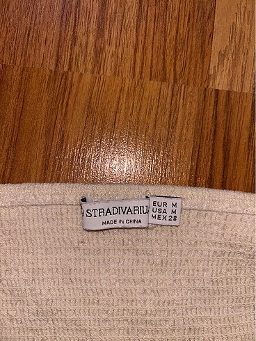 m Beden Stradivarius keten bluz üst