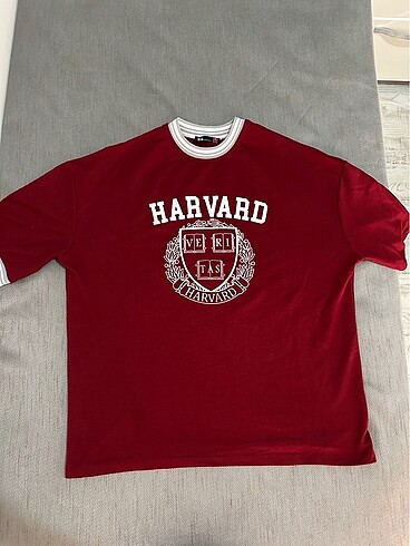 Kırmızı oversize tshirt