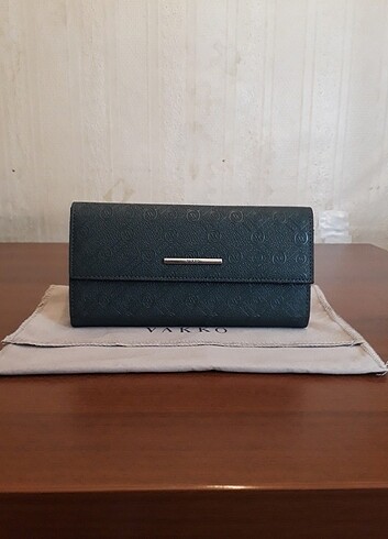 Vakko Monogram Canvas Cüzdan V57