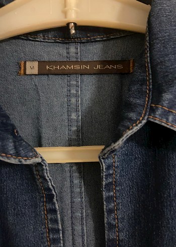 Khamsin marka  Lacivert Denim Tulum - Görsel 6