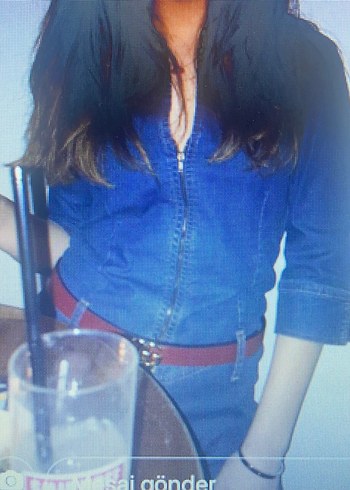 Khamsin marka  Lacivert Denim Tulum - Görsel 2