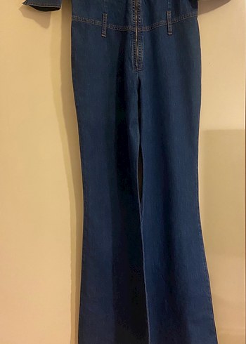 Khamsin marka  Lacivert Denim Tulum - Görsel 4