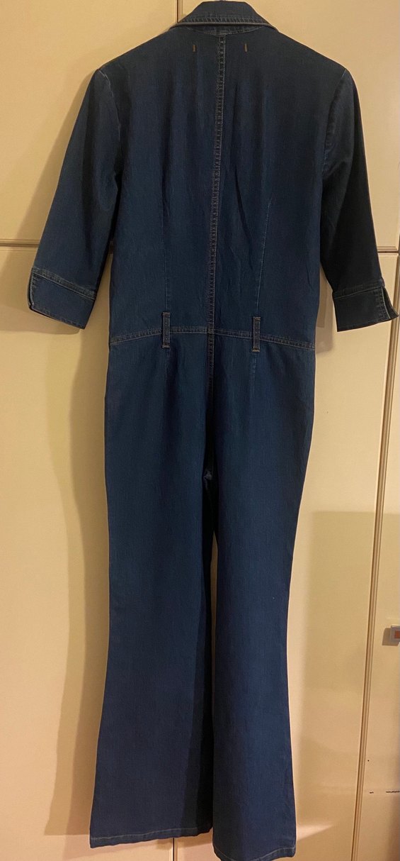 Khamsin marka  Lacivert Denim Tulum - Görsel 5