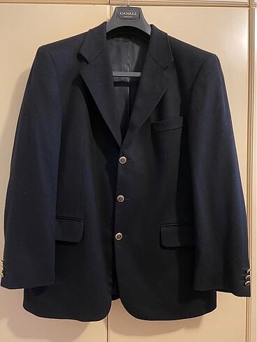 Diğer Ramsey erkek siyah kaşmir blazer ceket