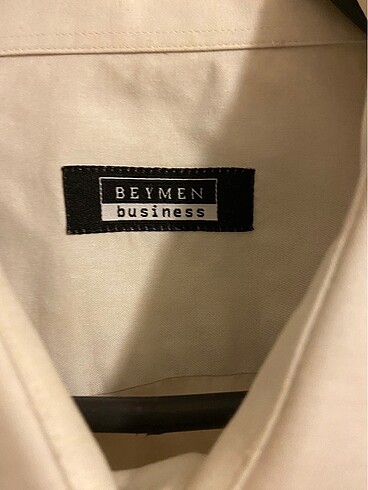 l/xl Beden beyaz Renk Beymen business ekru renk gömlek
