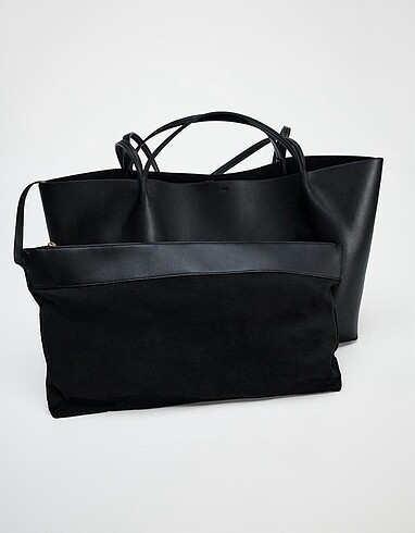 ZARA DERİ CANTA - Görsel 3