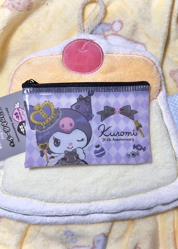Kuromi Baskılı Mor Fermuarlı Cüzdan sanrio
