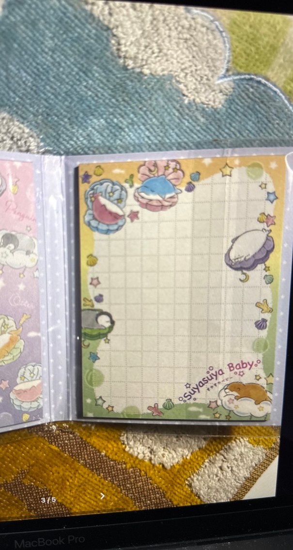 suyasuya sumikko gurashi memopad san-x - Görsel 4