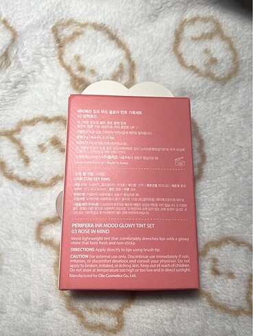 Diğer Peripera Ink mood glowy tint 03
