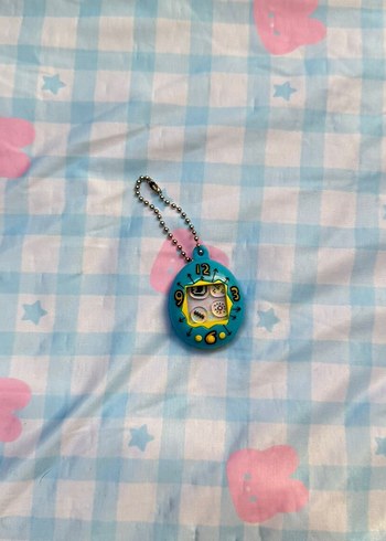 Zara Retro Mavi Oyuncak Anahtarlik Bandai Tamagotchi Charm