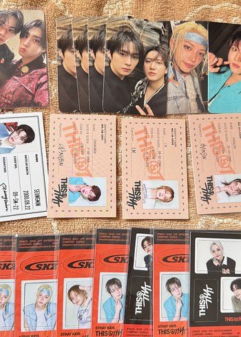 Louis Vuitton Stray Kids Photocard Minsung This That