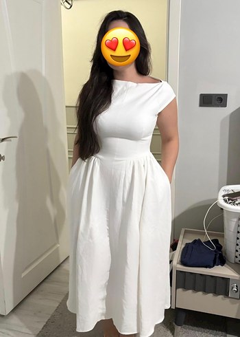 Midi boy elbise - Görsel 2