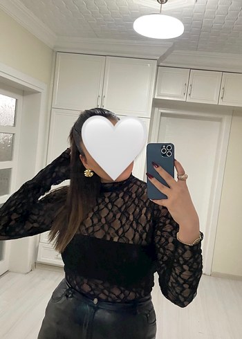 Transparan bluz - Görsel 2