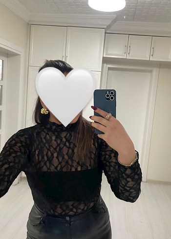 Transparan bluz - Görsel 3