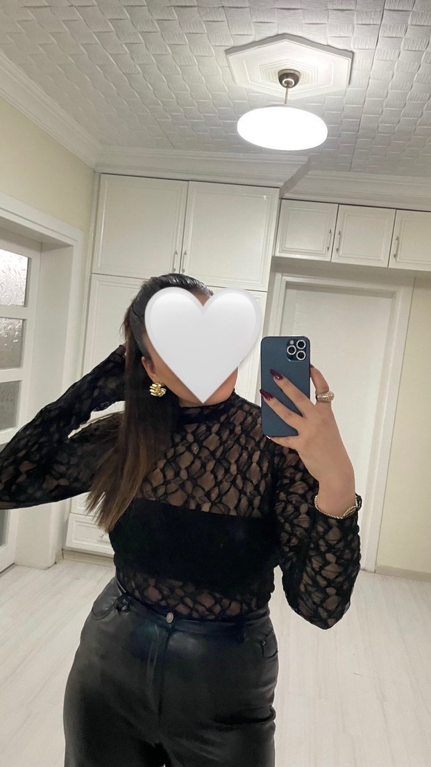 Transparan bluz - Görsel 2