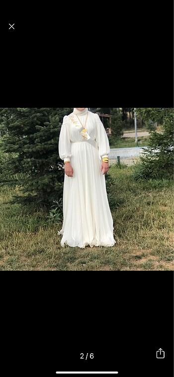 Henna Gelinlik Hennin Nikah Elbisesi