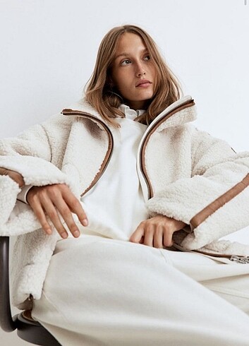 m Beden H&M peluş ceket
