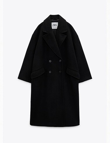 Zara siyah oversize kaban