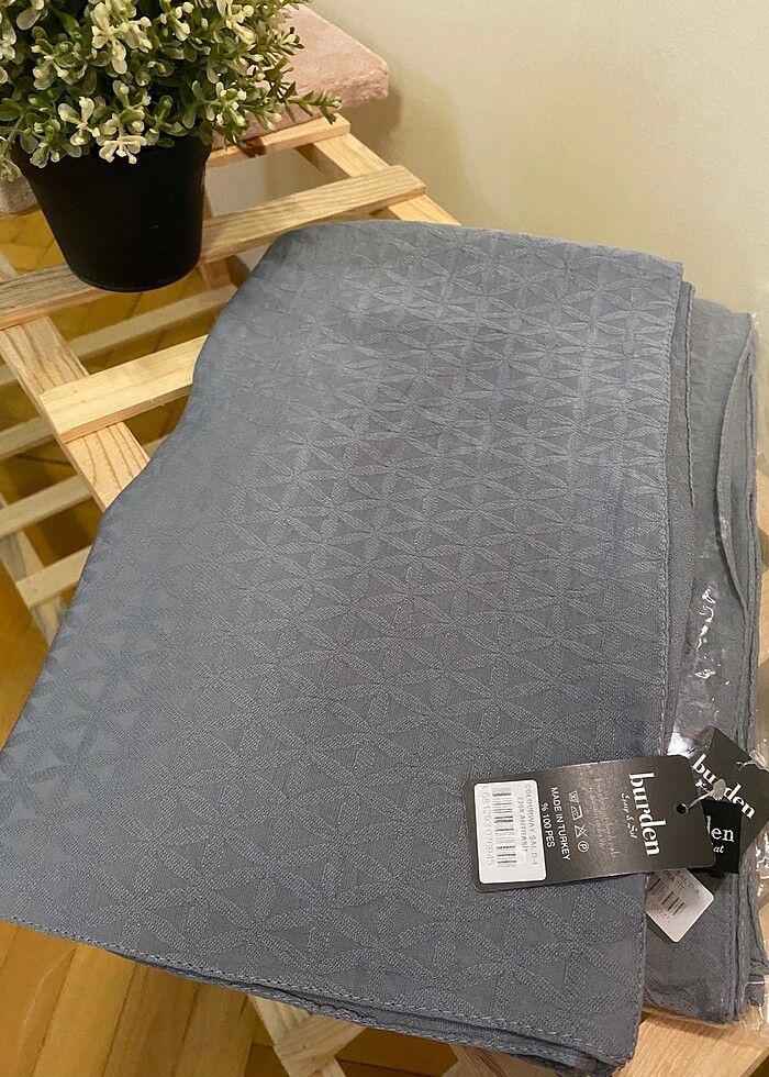 Gri modern kadın şal - Görsel 2