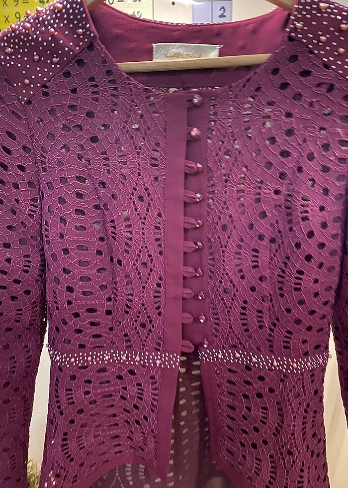 Kadın abiye üst - Görsel 2