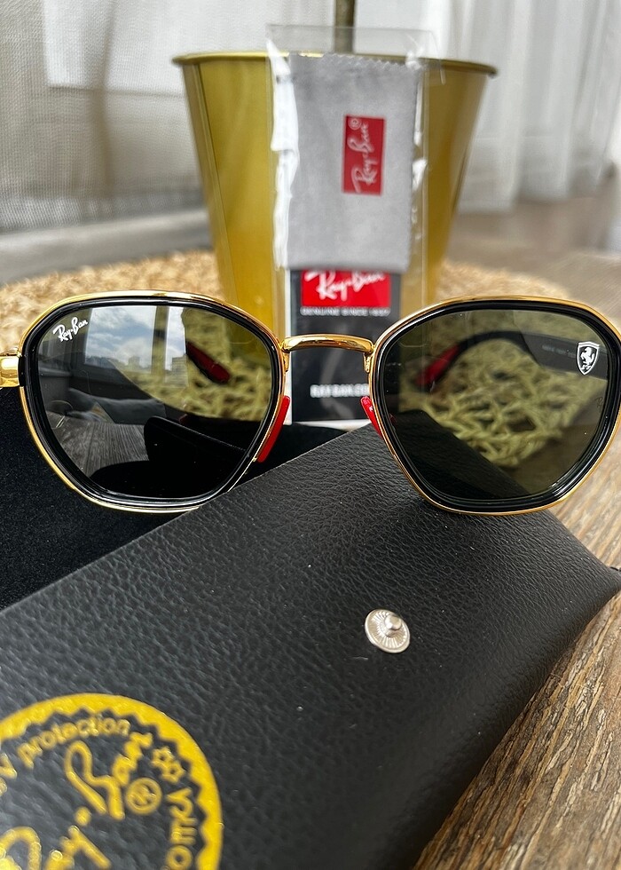 Rayban orijinal güneş gözlük #FERRARİ unisex #rayban #güneşgözlü - Görsel 2