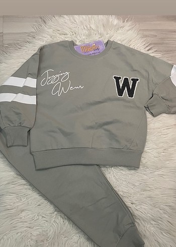 Mavi Çocuk Sweatshirt ve Eşofman Takımı - Görsel 3