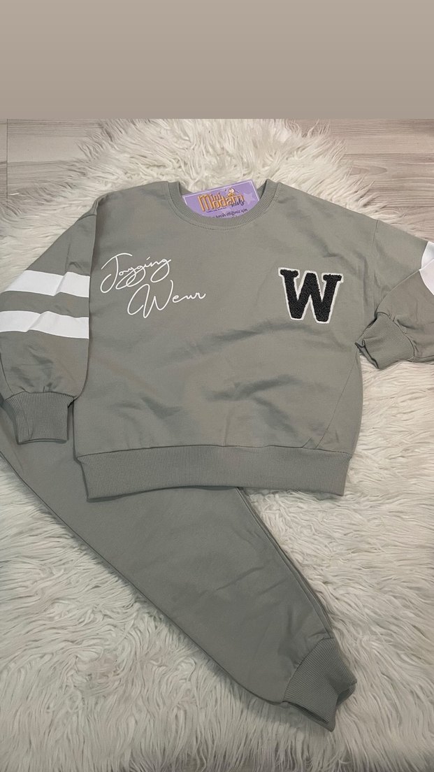 Mavi Çocuk Sweatshirt ve Eşofman Takımı - Görsel 3