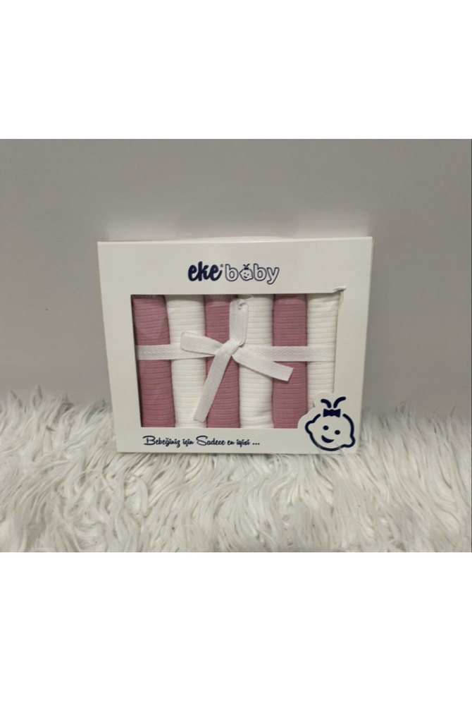 Bebek İçin Mavi Desenli peçete Seti - Görsel 2