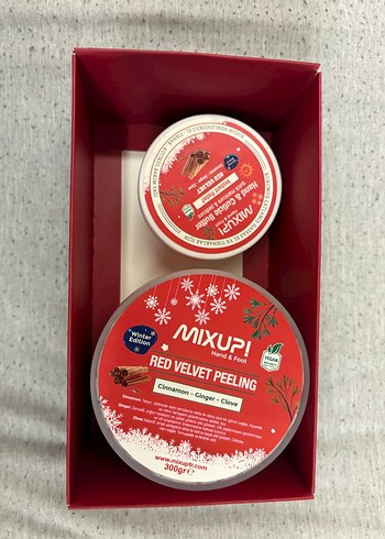 Mixup! Kırmızı Kadife Peeling ve Bakım Seti - Görsel 2