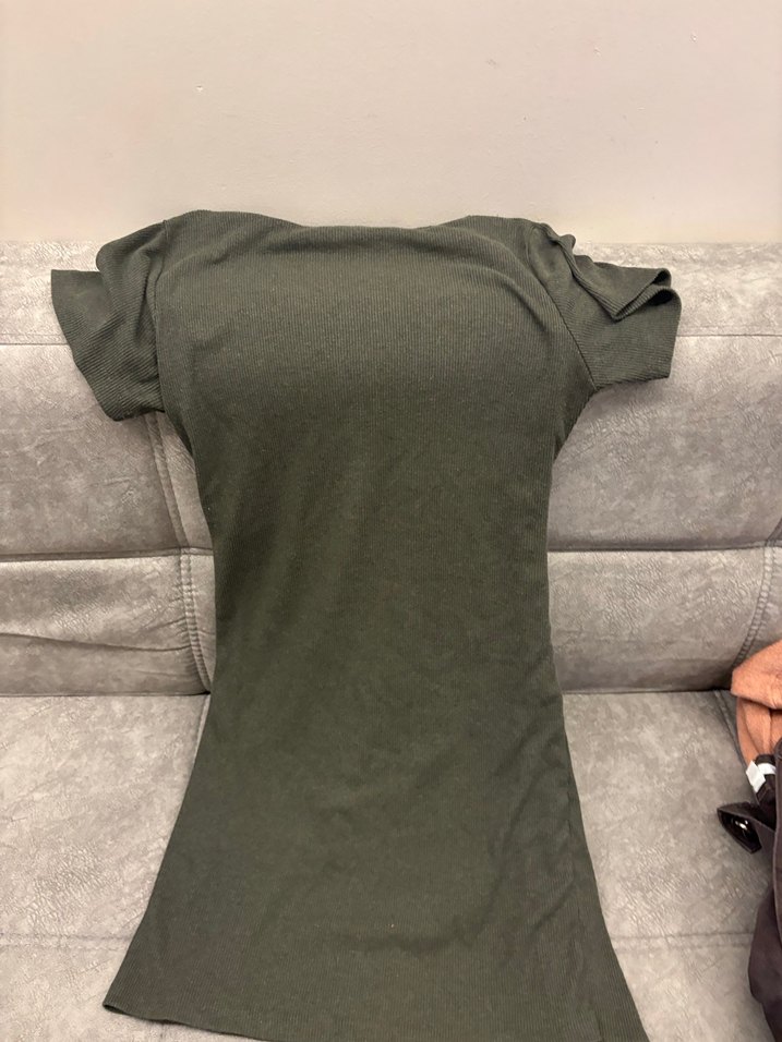 Haki Kısa Elbise XL - Görsel 2