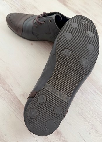 Kahverengi Deri Erkek Klasik Ayakkabı - Görsel 9