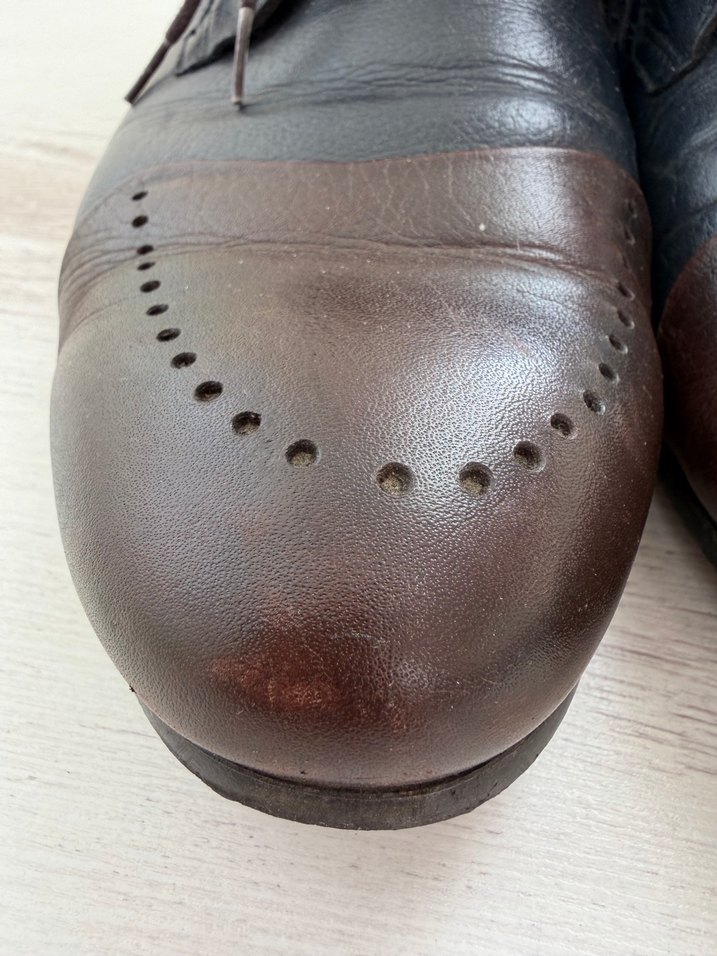 Kahverengi Deri Erkek Klasik Ayakkabı - Görsel 5