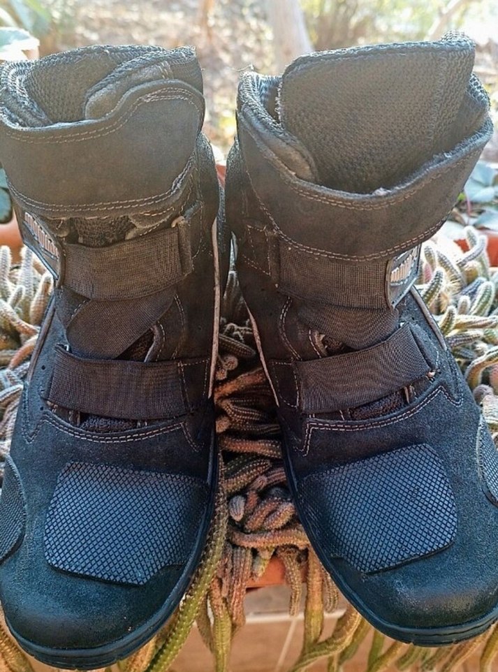 Tokalı Siyah Biker Erkek Bot - Görsel 2