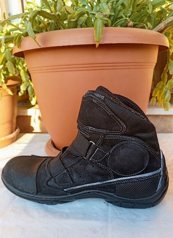 Tokalı Siyah Biker Erkek Bot - Görsel 4