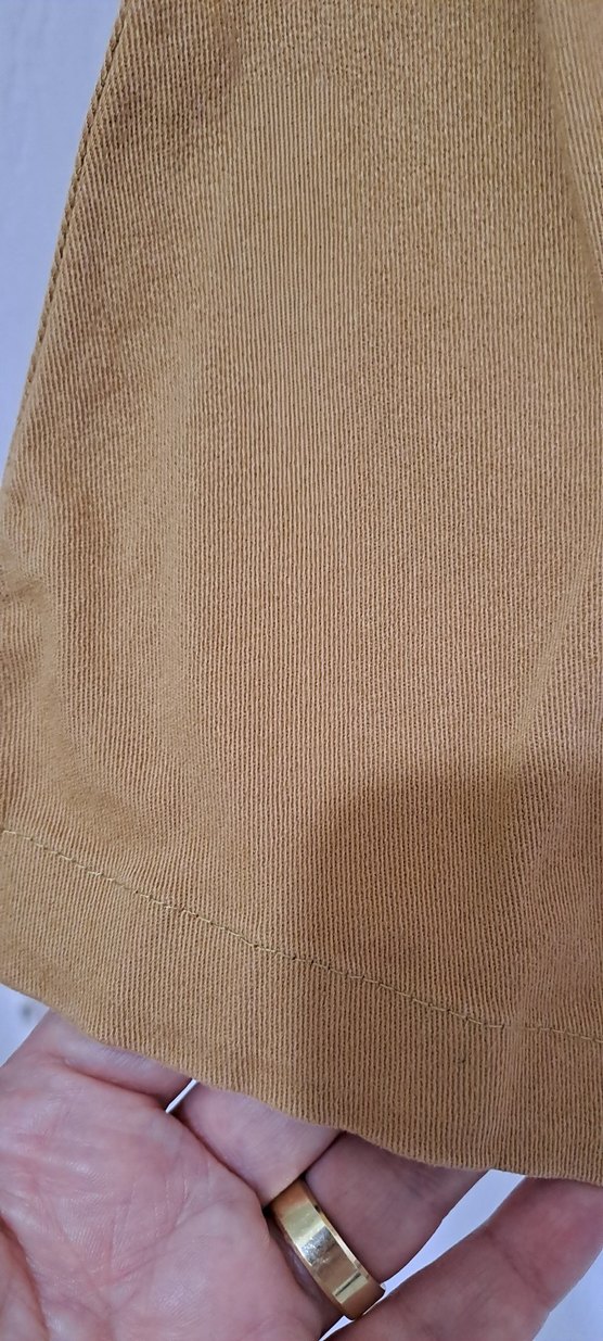 Kadın canvas Kumaş Pantolon - Görsel 3