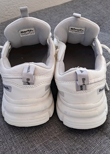 Bench Beyaz Platform Topuklu Kadın Spor Ayakkabı - Görsel 9