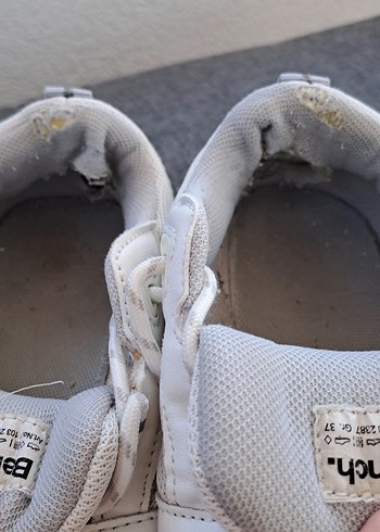 Bench Beyaz Platform Topuklu Kadın Spor Ayakkabı - Görsel 13