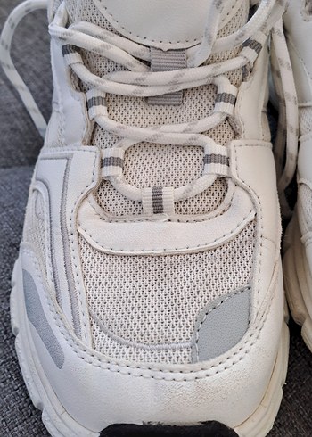 Bench Beyaz Platform Topuklu Kadın Spor Ayakkabı - Görsel 8