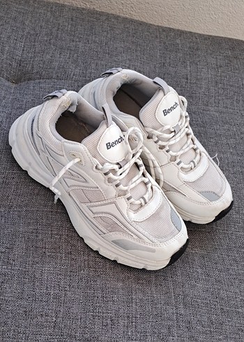 Bench Beyaz Platform Topuklu Kadın Spor Ayakkabı - Görsel 5