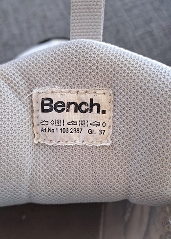 Bench Beyaz Platform Topuklu Kadın Spor Ayakkabı - Görsel 11