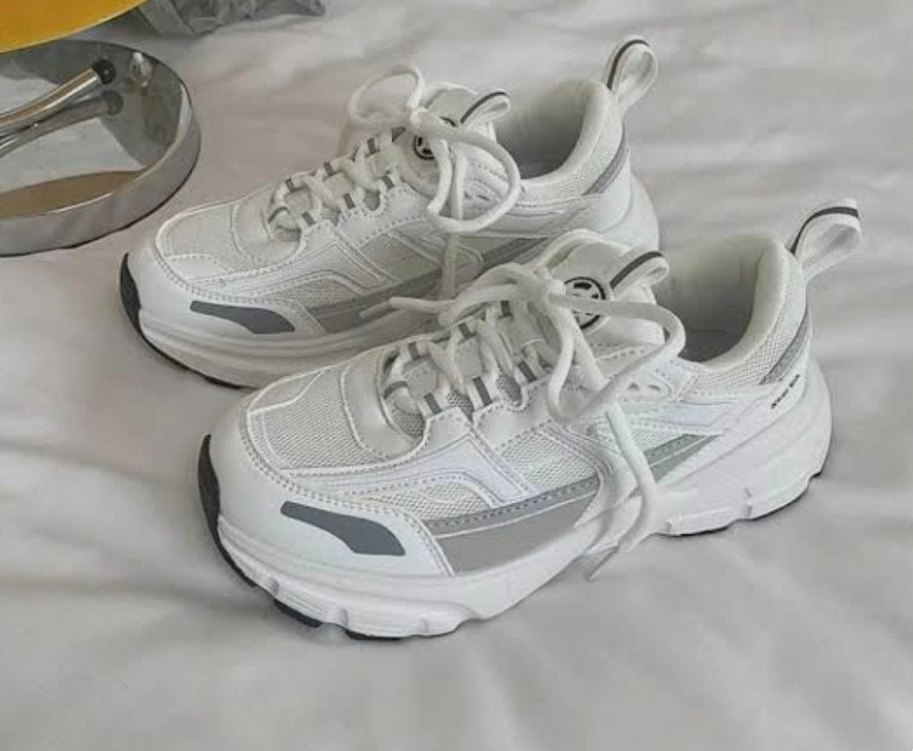 Bench Beyaz Platform Topuklu Kadın Spor Ayakkabı - Görsel 2