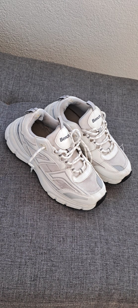 Bench Beyaz Platform Topuklu Kadın Spor Ayakkabı - Görsel 5