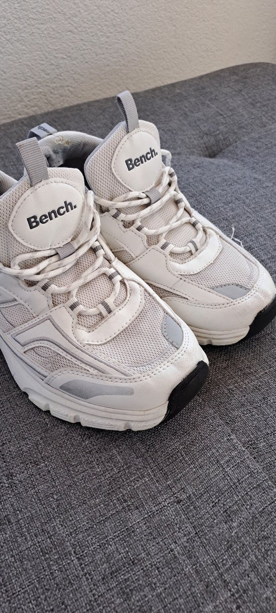 Bench Beyaz Platform Topuklu Kadın Spor Ayakkabı - Görsel 4