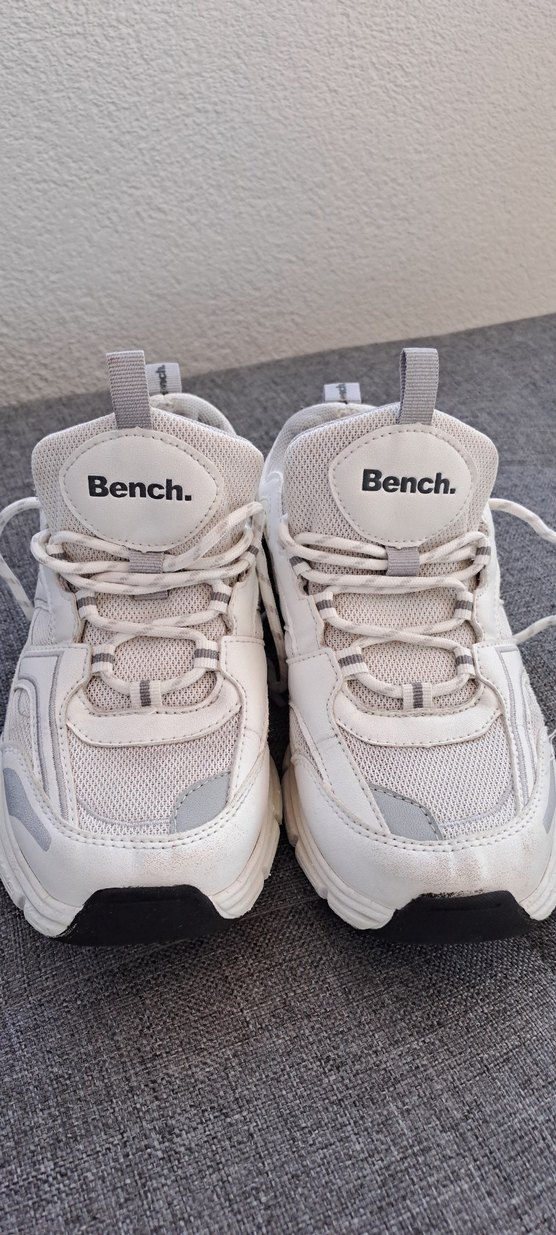 Bench Beyaz Platform Topuklu Kadın Spor Ayakkabı - Görsel 3