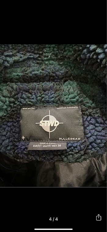 m Beden çeşitli Renk Pull&bear mont