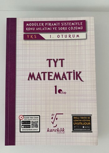 TYT Matematik 1 Konu Anlatımlı Soru Kitabı Karekök Yayınları