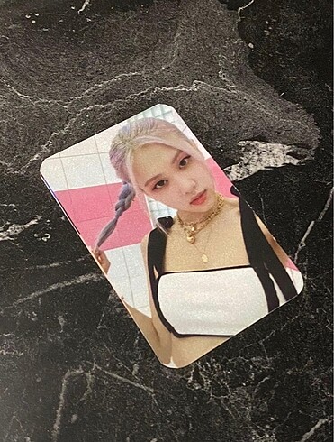 BLACKPINK Rosé The Album Photocard