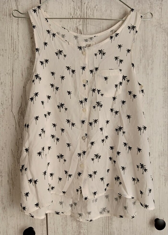 H&M kolsuz gömlek  - Görsel 2