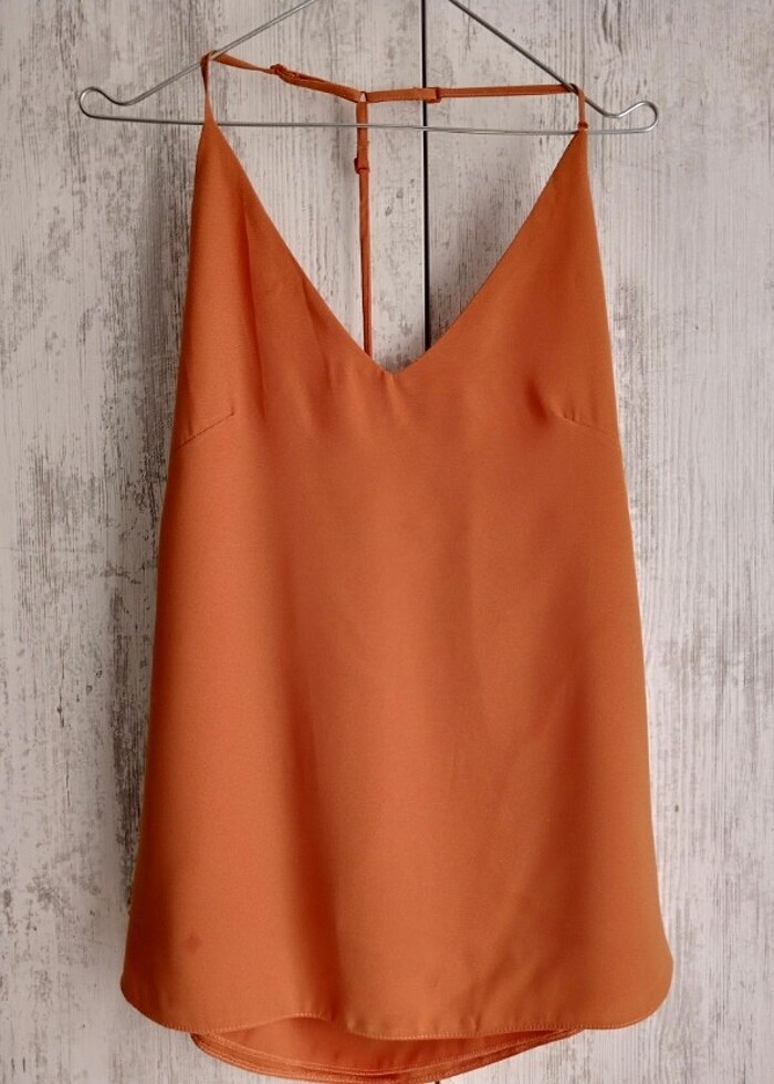 Zara marka askılı sırt detaylı büstiyer  - Görsel 4