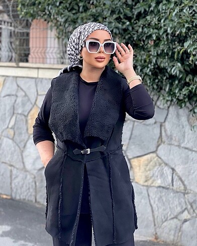 NUBUK YELEK-SİYAH